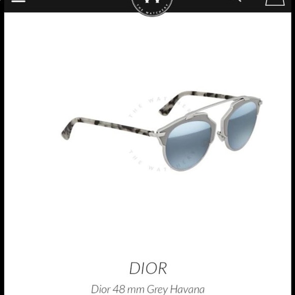 Dior Accessories - Dior 48mm Grey Havana sunglasses